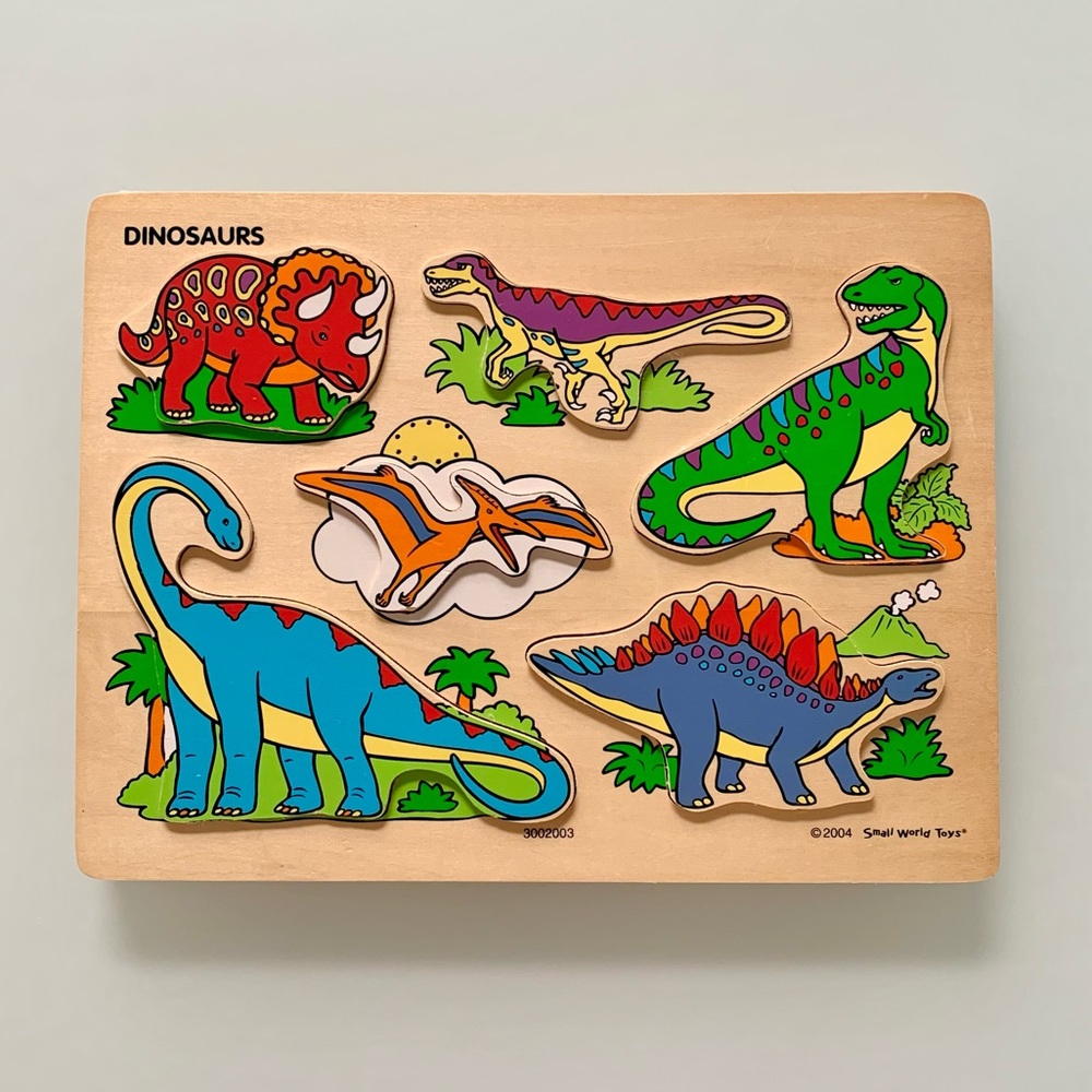 🦕 Small World Toys Dinosaur Puzzle 2004